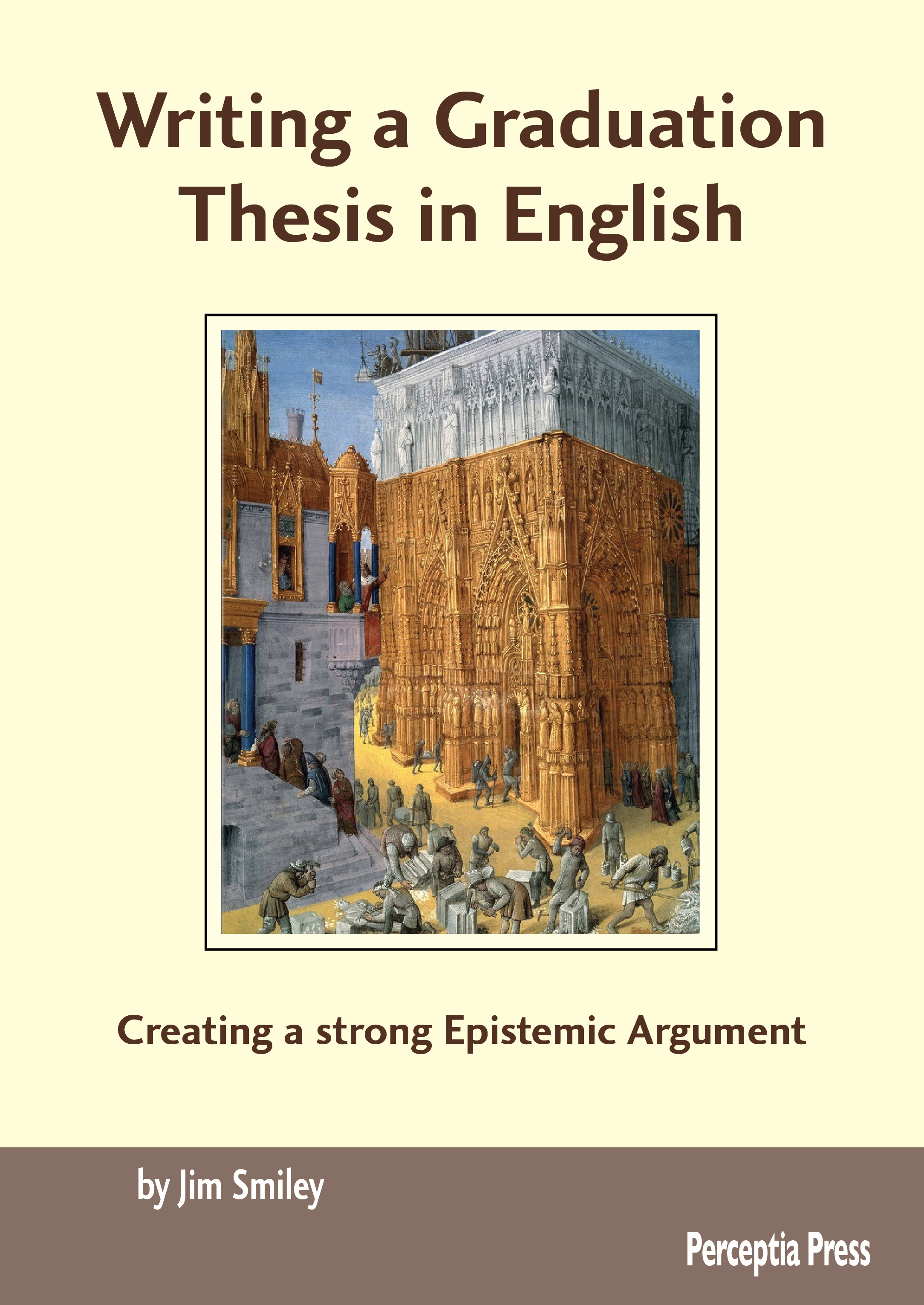 Writing a Graduate Thesis in English Cover